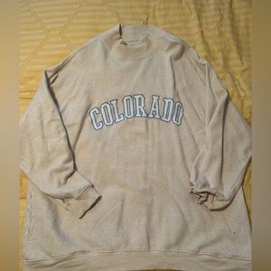 Aerie Mock Neck Sweatshirt